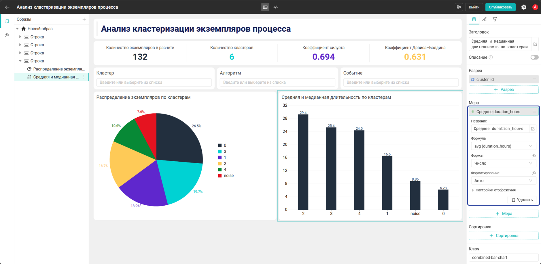Добавление меры