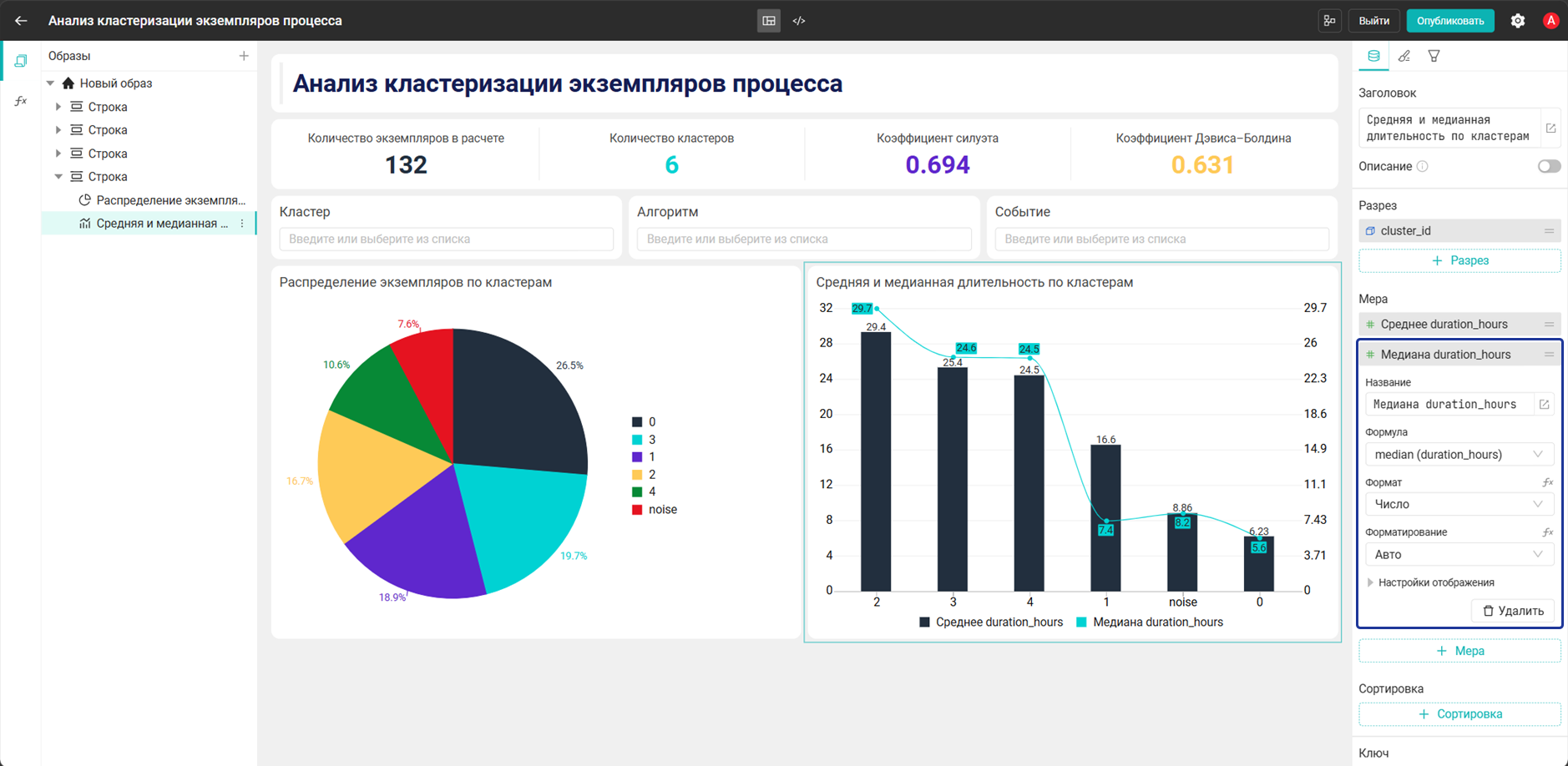Добавление меры